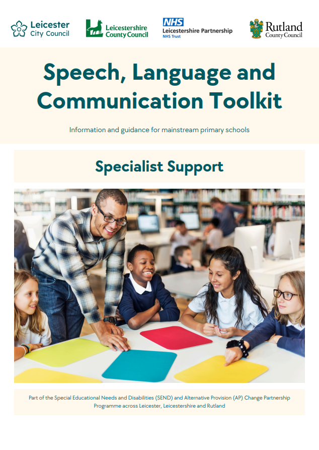 Front cover for Specialist support toolkit